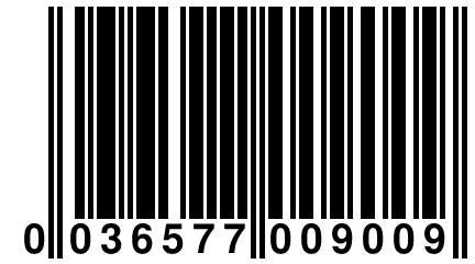 0 036577 009009