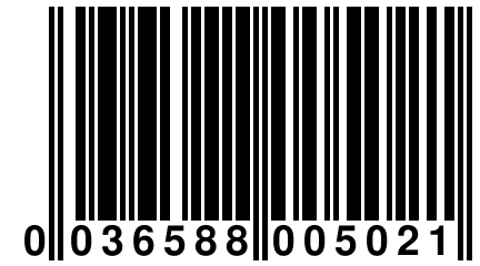 0 036588 005021