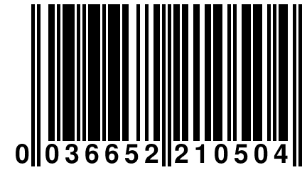 0 036652 210504