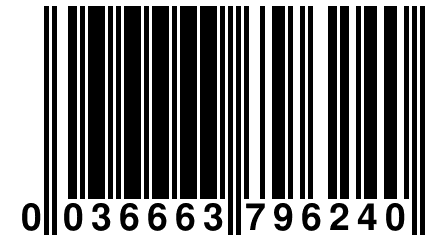 0 036663 796240