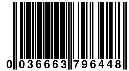 0 036663 796448