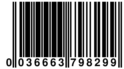 0 036663 798299