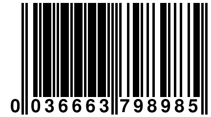 0 036663 798985