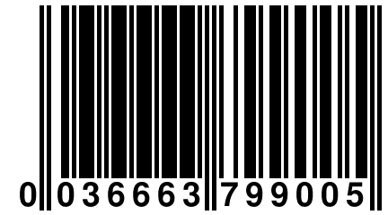 0 036663 799005