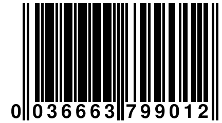 0 036663 799012