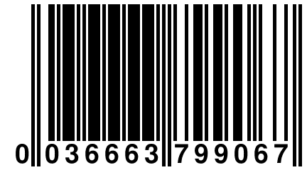 0 036663 799067