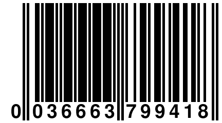 0 036663 799418