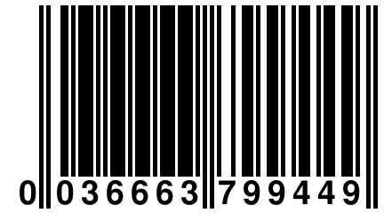 0 036663 799449