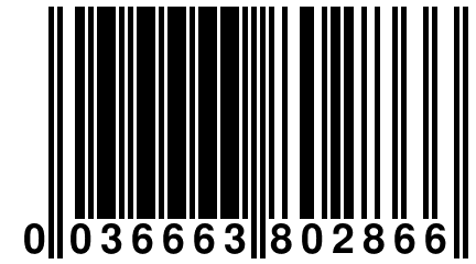 0 036663 802866