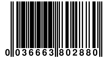 0 036663 802880