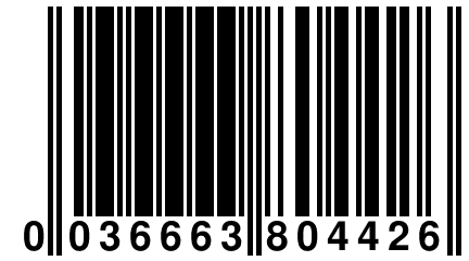 0 036663 804426