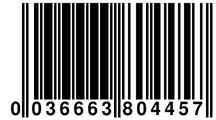 0 036663 804457