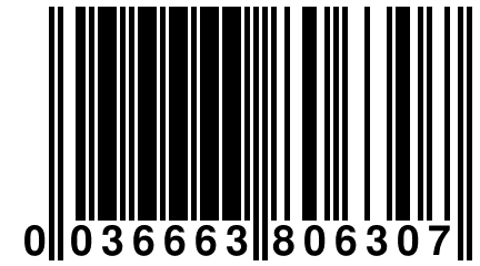 0 036663 806307