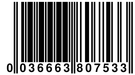 0 036663 807533