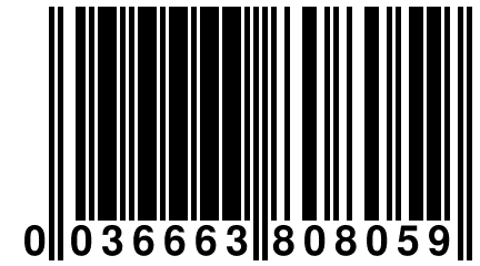 0 036663 808059