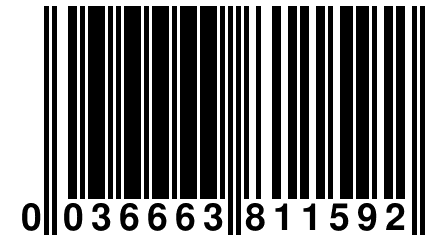 0 036663 811592