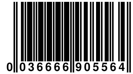 0 036666 905564