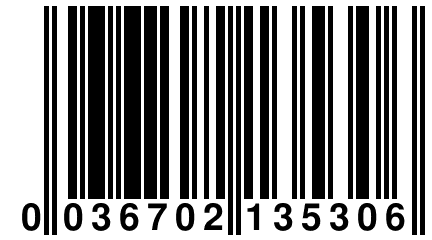 0 036702 135306