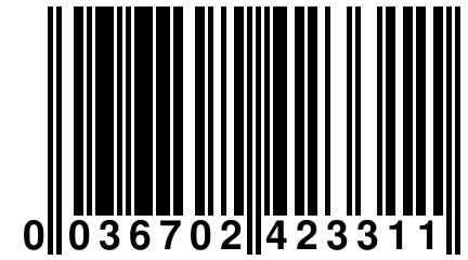 0 036702 423311