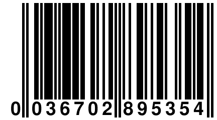 0 036702 895354