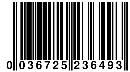 0 036725 236493