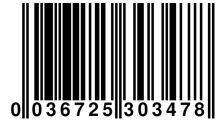 0 036725 303478