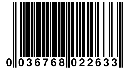 0 036768 022633