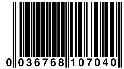 0 036768 107040