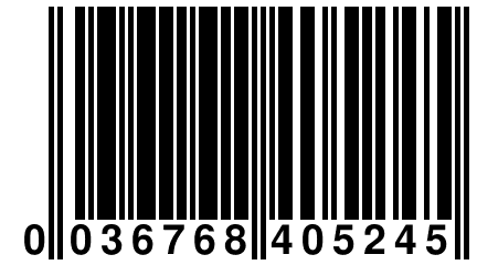 0 036768 405245