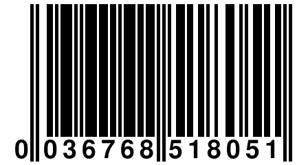 0 036768 518051