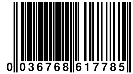 0 036768 617785