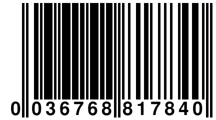 0 036768 817840