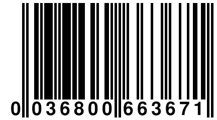 0 036800 663671