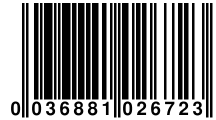 0 036881 026723