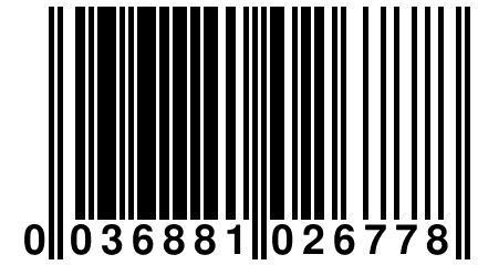 0 036881 026778