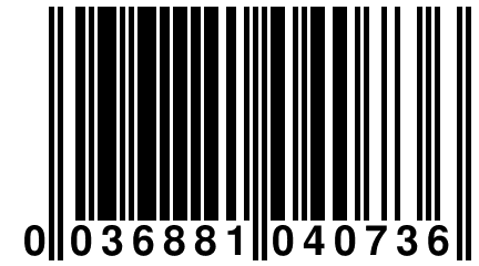 0 036881 040736