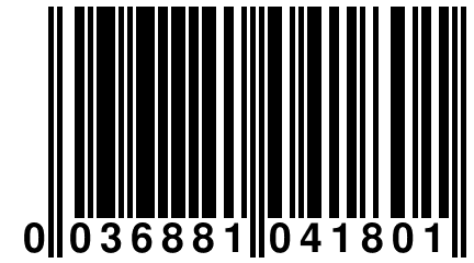 0 036881 041801