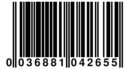 0 036881 042655