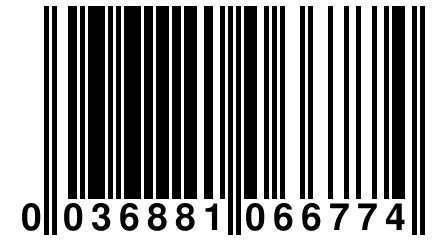 0 036881 066774