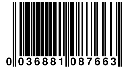 0 036881 087663