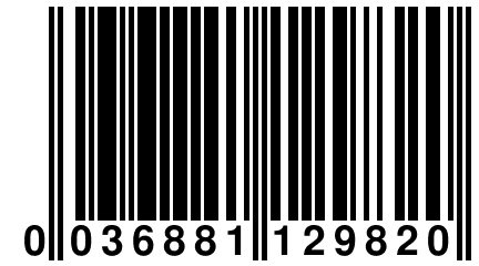 0 036881 129820