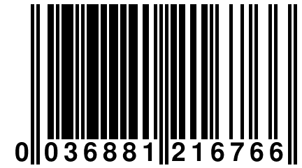 0 036881 216766