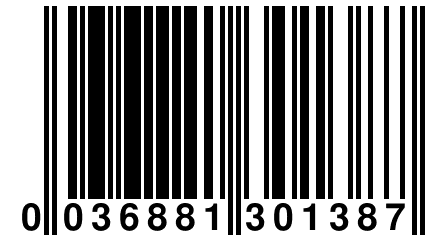 0 036881 301387