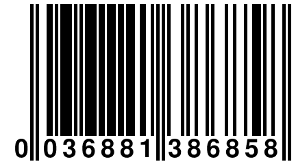 0 036881 386858