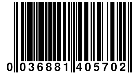 0 036881 405702