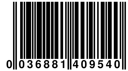 0 036881 409540