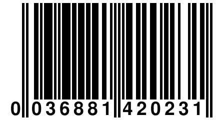 0 036881 420231