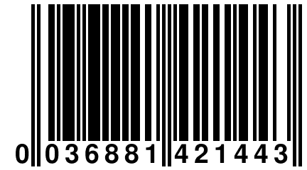 0 036881 421443