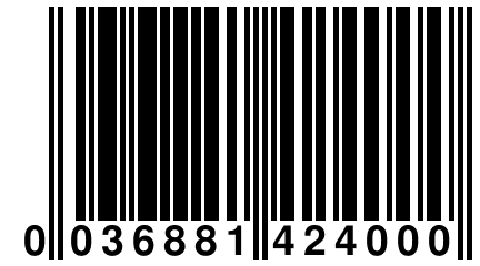 0 036881 424000