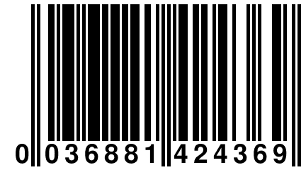 0 036881 424369